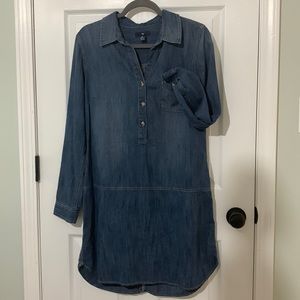 Gap denim dress, size M